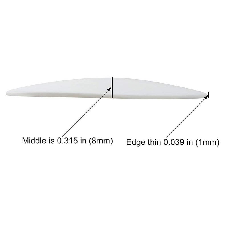 Xfenvs Door Knob Wall Shield, Large White Round Soft Door Stopper Wall Protector,Self Adhesive Door Handle Bumper 2 PCS (Large Round Style 3.54", White) - Image 4